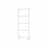 Eastbrook Traditional Towel Rail Eastbrook Stour Vertical Traditional Heated Towel Rail in Matt White 1195 x 500 / Electric Only