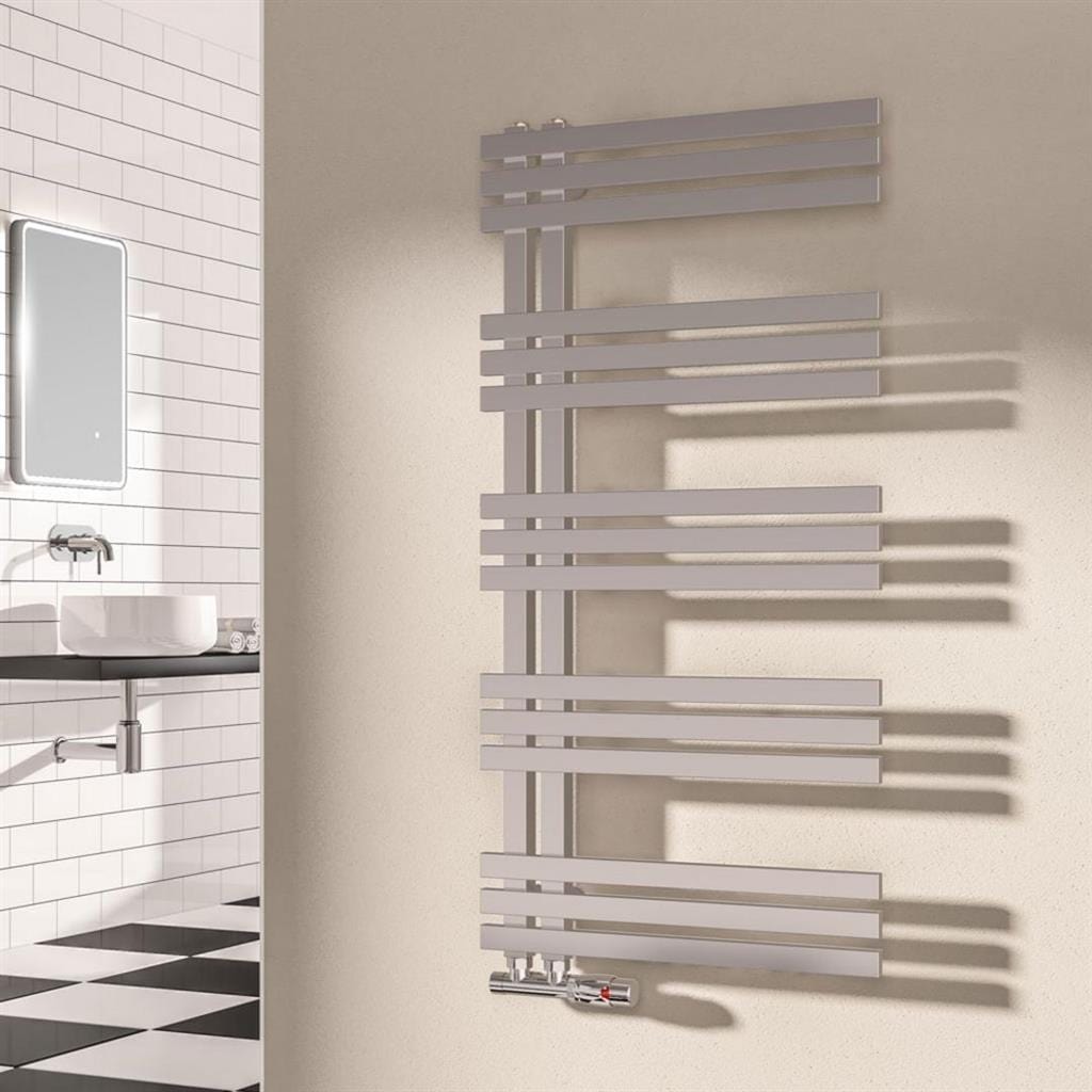Eastbroook Designer Towel Radiators Eastbrook Rizano Designer Radiator 1000 x 500 / Dual Fuel