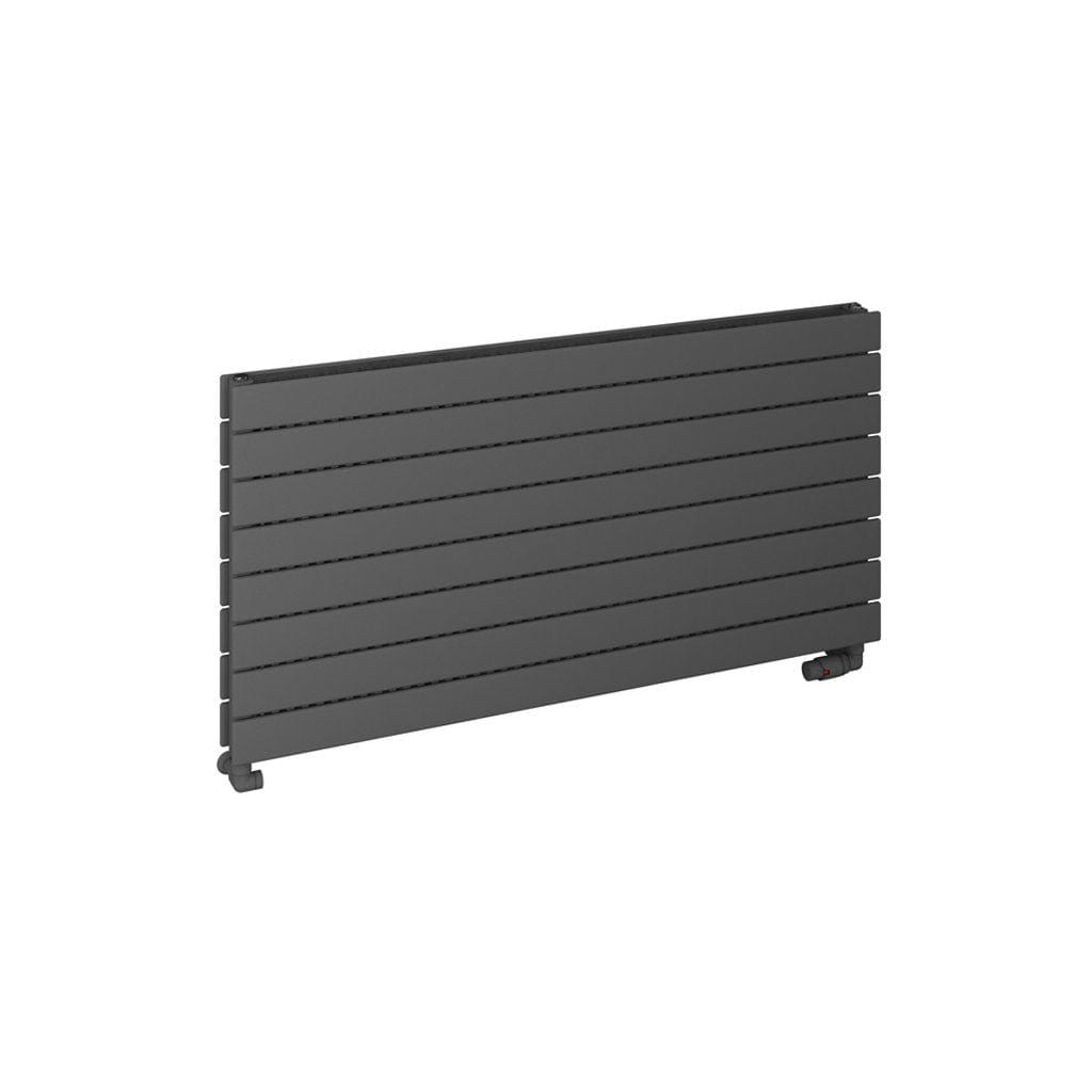 Totally Rads Ladder Rails Eastbrook Wendover Curved Vertical Heated Towel Rail in White
