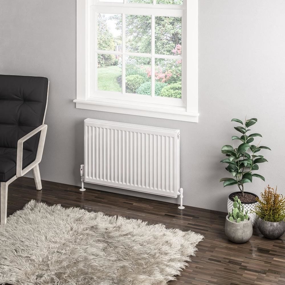 Aquarius Type 11 Compact Panel Radiator In Gloss White