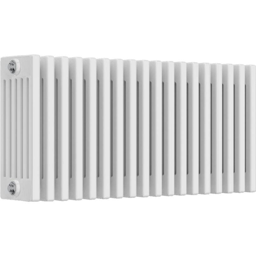 Aquarius Bathrooms Column Radiator Aquarius Foundry Horizontal 6 Column Radiator in White 400mm x 830mm