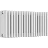 Aquarius Bathrooms Column Radiator Aquarius Foundry Horizontal 6 Column Radiator in White 400mm x 830mm