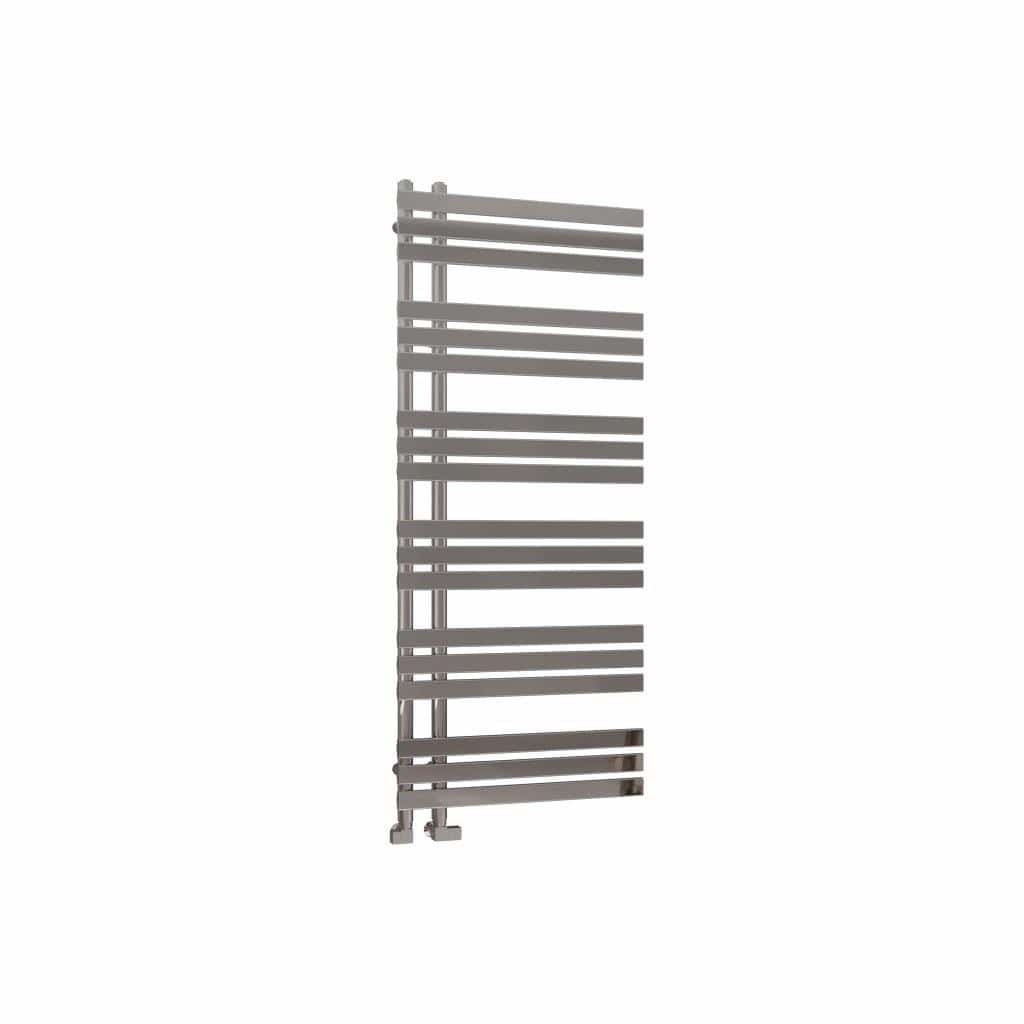 Eastbrook Designer Towel Radiator Eastbrook Leonardo Straight Vertical Heated Towel Rail in Chrome 1450 x 500mm / Electric Only