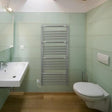 JIS Designer Towel Radiator JIS Sussex Findon Vertical Stainless Steel Designer Heated Towel Rail Electric Only with Cylindrical Adjustable Element / Polished Chrome