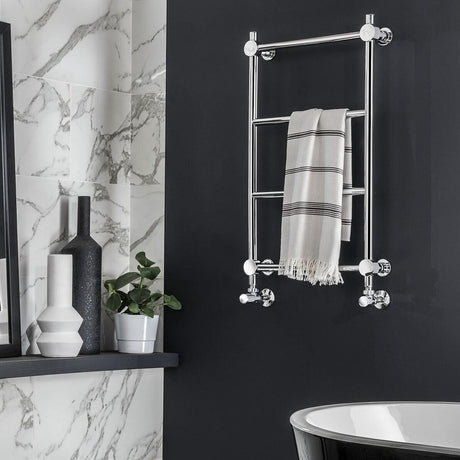 Vogue Designer Towel Radiator Vogue Venture Straight Designer Towel Radiator in Chrome