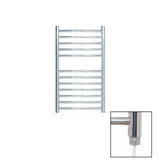 JIS Ladder Rail JIS Sussex Camber Vertical Stainless Steel Curved Heated Towel Rail 700 x 400mm / Electric Only / Polished Chrome