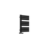 Eastbrook Designer Towel Radiator Eastbrook Helmsley Straight Vertical Designer Towel Rail in Matt Black