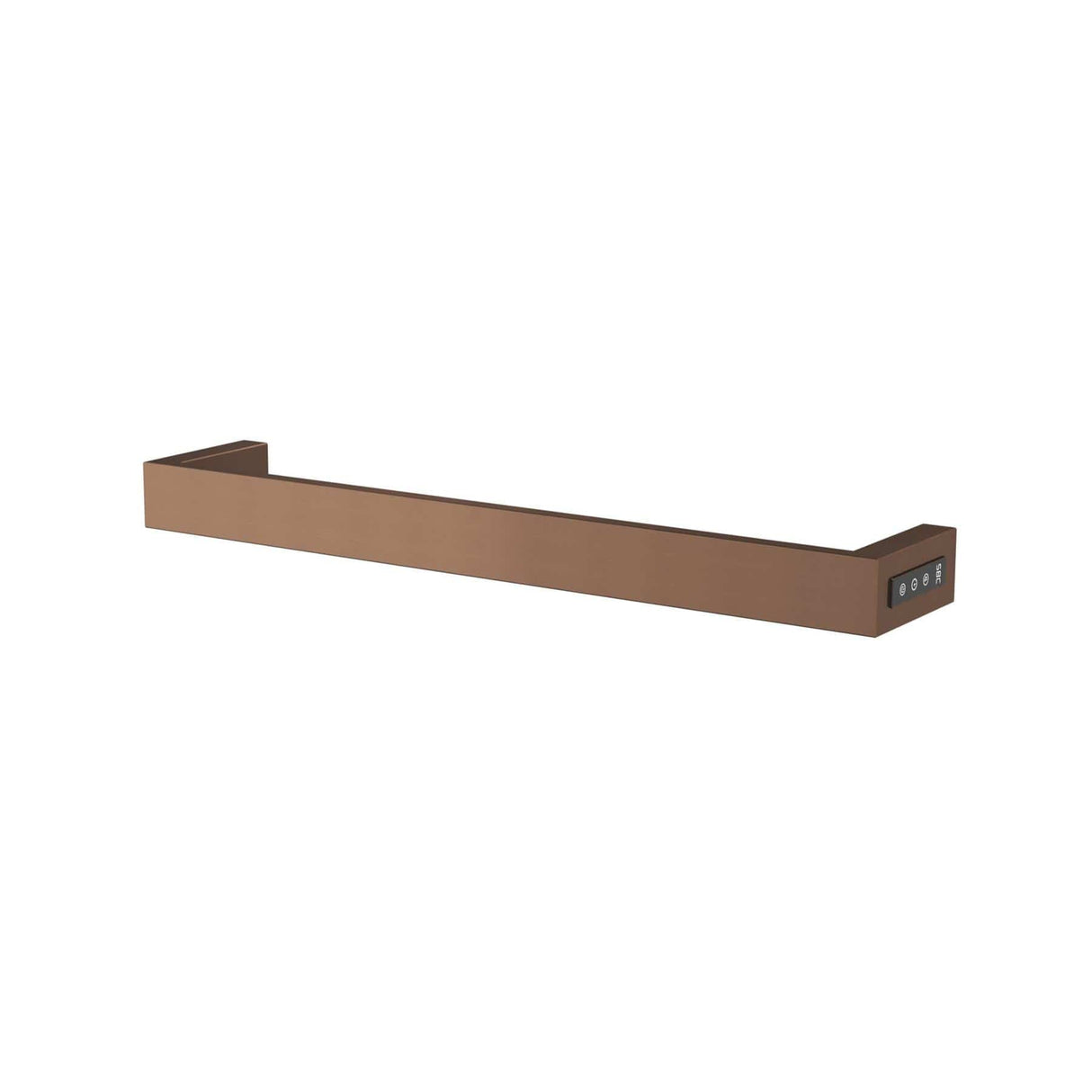 JTP Designer Towel Radiator JTP Zen Electric Heated Designer Towel Rail Brushed Bronze
