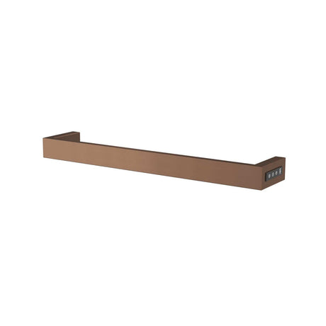 JTP Designer Towel Radiator JTP Zen Electric Heated Designer Towel Rail Brushed Bronze