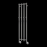 Aquarius Unique Radiator Aquarius DigiTherm Solara Dry Electric Radiator with LCD Display Polished Stainless Steel