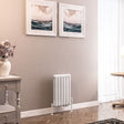 Eastbrook Column Radiators Eastbrook Rubano Straight Horizontal Traditional Column Radiator in Matt Anthracite