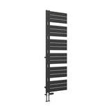 Eastbrook Designer Towel Radiator Eastbrook Helmsley Straight Vertical Designer Towel Rail in Matt Black