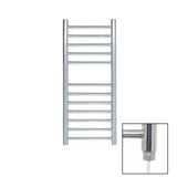 JIS Ladder Rail JIS Sussex Ouse Vertical Stainless Steel Heated Towel Rail 700 x 300mm / Electric Only / Polished Chrome