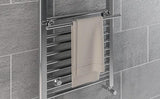 Eastbrook Radiator Towel Hanger Eastbrook MultiRail Straight Towel Hanger in Matt White