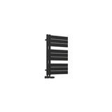 Eastbrook Designer Towel Radiator Eastbrook Helmsley Straight Vertical Designer Towel Rail in Matt Black