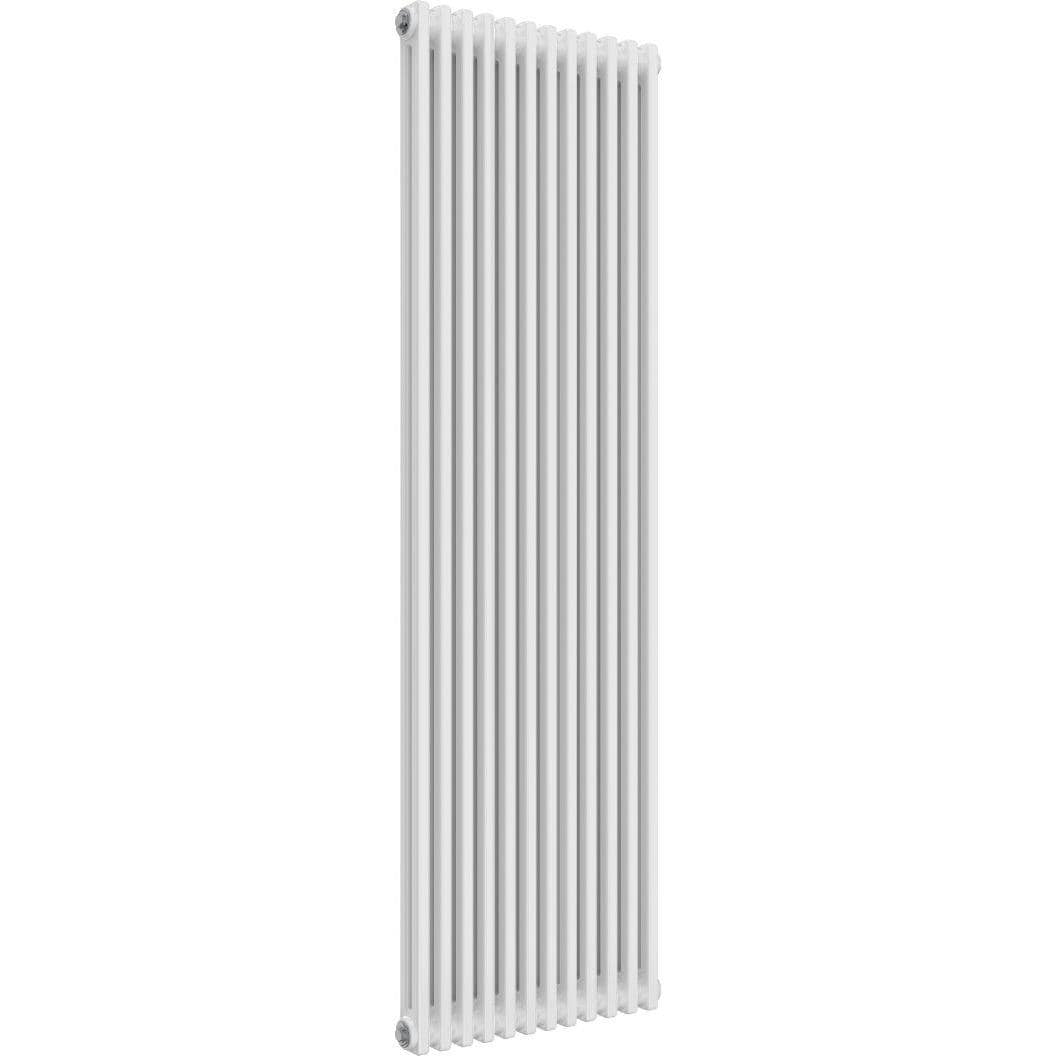 Aquarius Bathrooms Column Radiator Aquarius Foundry Vertical 2 Column Radiator in White 1800 x 560mm