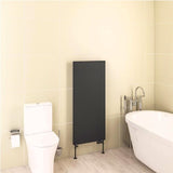 Eastbrook Flat Panel Radiator Eastbrook Wingrave Flat Panel Radiator In Matt Black 1200 x 510 / Electric Only