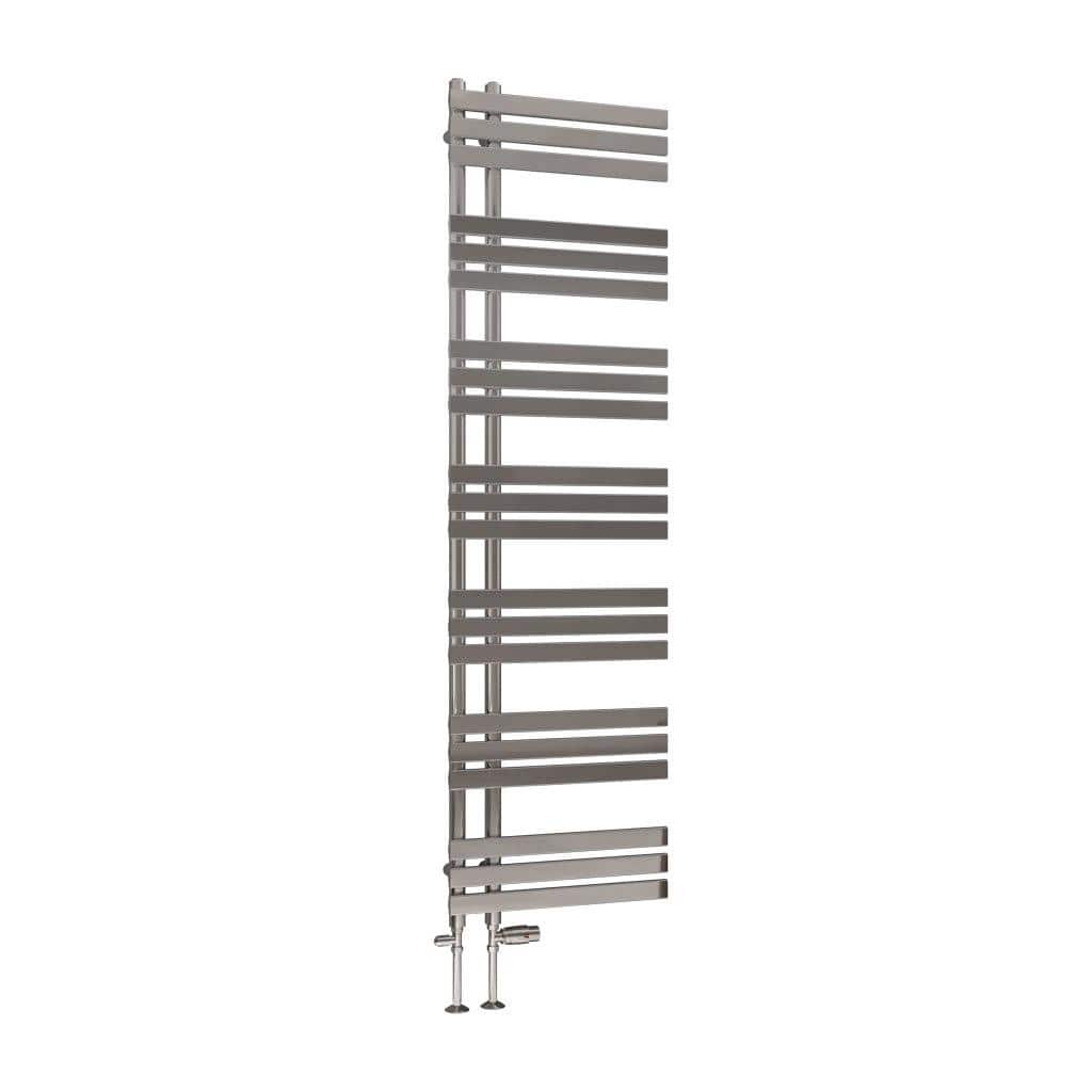 Eastbrook Designer Towel Radiator Eastbrook Leonardo Straight Vertical Heated Towel Rail in Chrome 1800 x 500mm / Electric Only