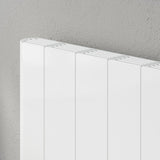 Reina Panel Radiator Reina Maia Wi-Fi Enabled Electric Horizontal Panel Radiator in White