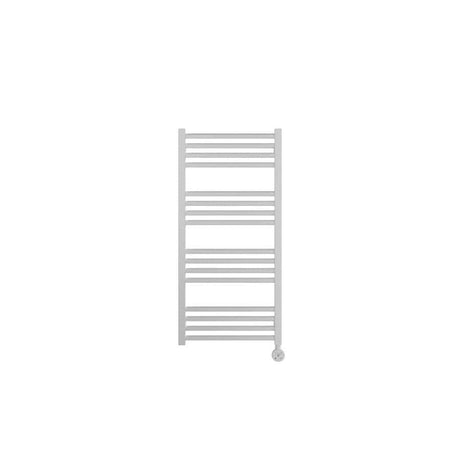 Crosswater Ladder Rail Crosswater MPRO Designer Vertical Towel Radiator in Matt White 900 x 430mm / Electric Only