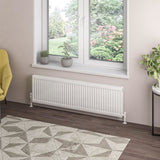 Aquarius Type 21 Compact Panel Radiator In Gloss White