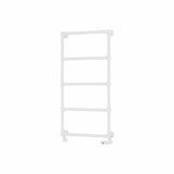Eastbrook Traditional Towel Rail Eastbrook Stour Vertical Traditional Heated Towel Rail in Matt White 1195 x 600 / Electric Only