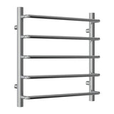 Reina Designer Towel Radiator Reina Aliano Heated Towel Rail in Chrome 500 x 500mm / Dual Fuel