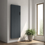 Reina Panel Radiator Reina Nika Vertical Electric Wi-Fi Enabled Panel Radiator 1600 x 544mm