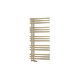 Eastbrook Designer Towel Radiator Eastbrook Hurley Vertical Straight Heated Towel Rail - 1200mm x 600mm in Matt Cappuccino