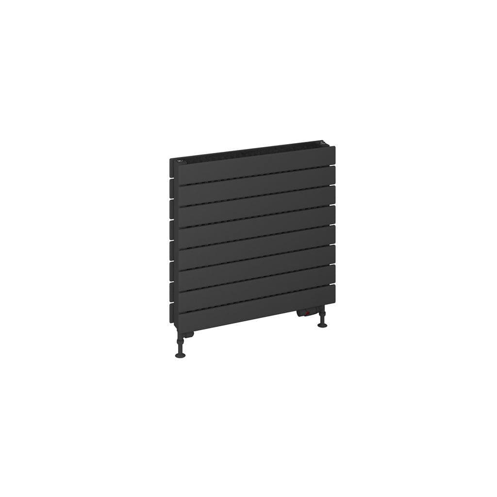 Eastbrook Wendover Curved Vertical Heated Towel Rail in White