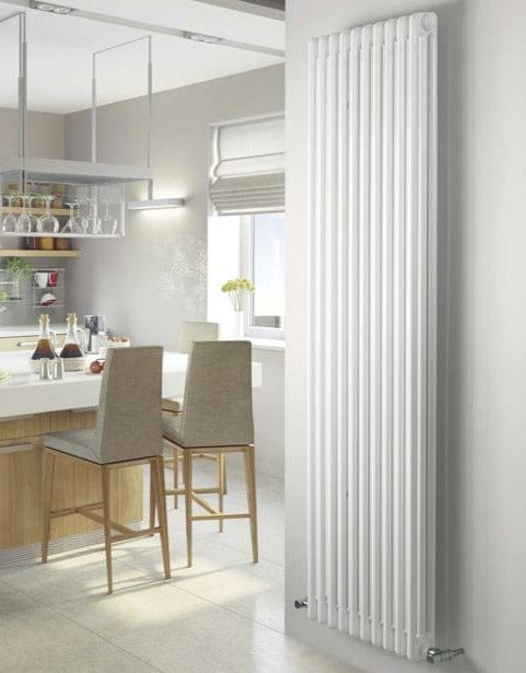 MHS Multisec Traditional 3 Column Radiator in Traffic White – Totally Rads