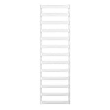 Crosswater Designer Towel Radiator Crosswater Air Designer Towel Radiator in Soft White Matt 1630 x 500 / Dual Fuel