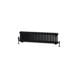 Eastbrook Column Radiators Eastbrook Rivassa Traditional 2 Column Radiator in Matt Black