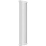 Aquarius Bathrooms Column Radiator Aquarius Foundry Vertical 2 Column Radiator in White