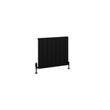 Eastbrook Panel Radiators Eastbrook Charlton Horizontal Designer Radiator in Matt Black