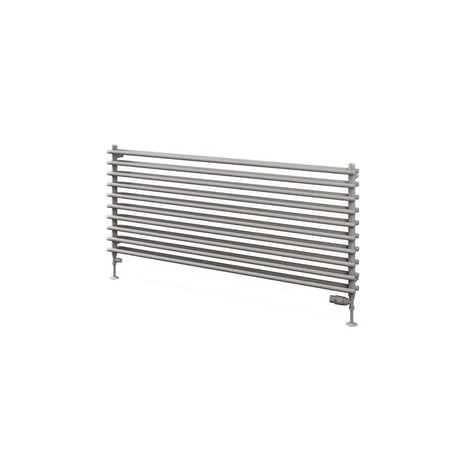 Eastbrook Designer Towel Radiator Eastbrook Murano Horizontal Designer Radiator in Matt Grey