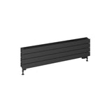 Totally Rads Ladder Rails Eastbrook Wendover Curved Vertical Heated Towel Rail in White