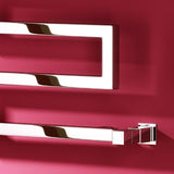 Reina Designer Towel Radiator Reina Serpe S-Shaped Central Heating Towel Radiator