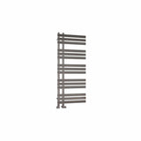 Eastbrook Designer Towel Radiator Eastbrook Leonardo Straight Vertical Heated Towel Rail in Chrome 1200 x 500mm / Dual Fuel