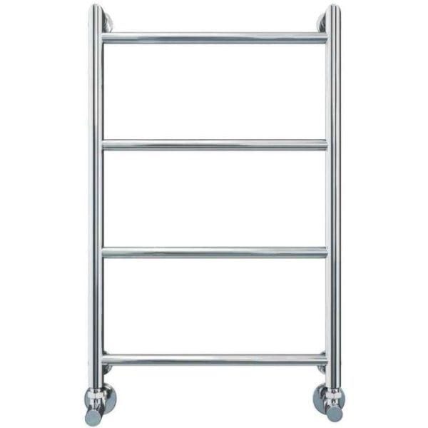 Vogue Ladder Rail Vogue Vivid Straight Heated Towel Rail in Chrome 750 x 450 / Central Heating