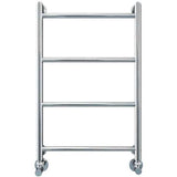 Vogue Ladder Rail Vogue Vivid Straight Heated Towel Rail in Chrome 750 x 450 / Central Heating