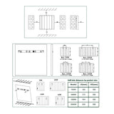 Reina Panel Radiator Reina Maia Wi-Fi Enabled Electric Horizontal Panel Radiator in White