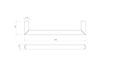 Saneux Ember Solo Dry Electric Towel Rail