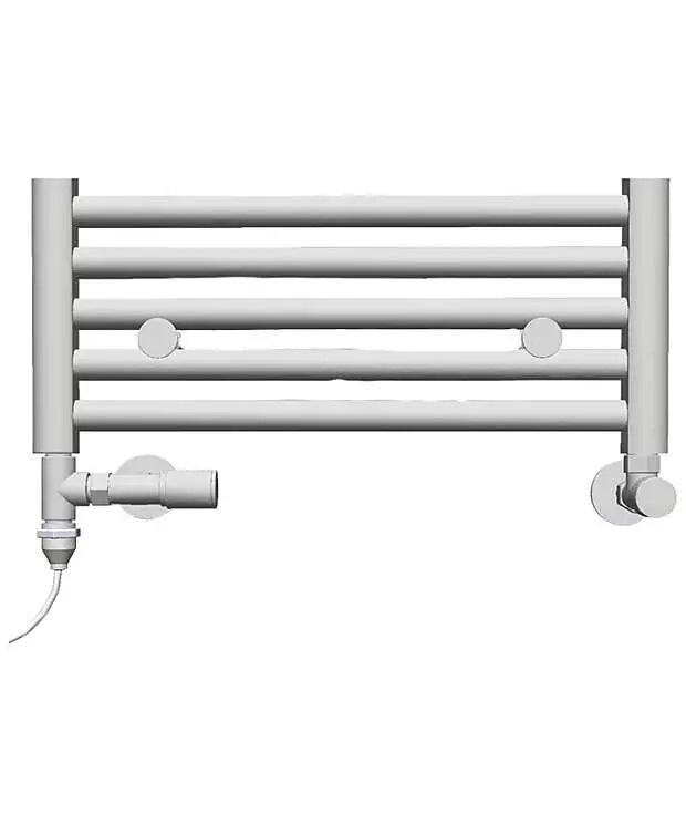 Tissino Dual Fuel Radiator Valves - Wall Plumbing Connection - Mont Blanc - THU-209-MB