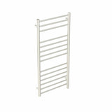 Saneux Ladder Rail Saneux Ember Straight Vertical Electric Towel Rail Brushed Nickel