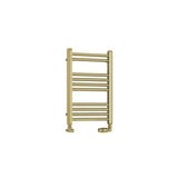 Eastbrook Ladder Rails Eastbrook Wendover Straight Vertical Heated Towel Rail - 600 x 400mm in Brushed Brass