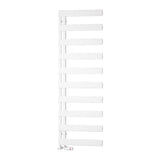 Reina Ladder Rail Reina Carpena Central Heating Aluminium Towel Rail White / 1510 x 500mm
