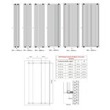 Reina Panel Radiator Reina Albano Central Heating Vertical Designer Radiator