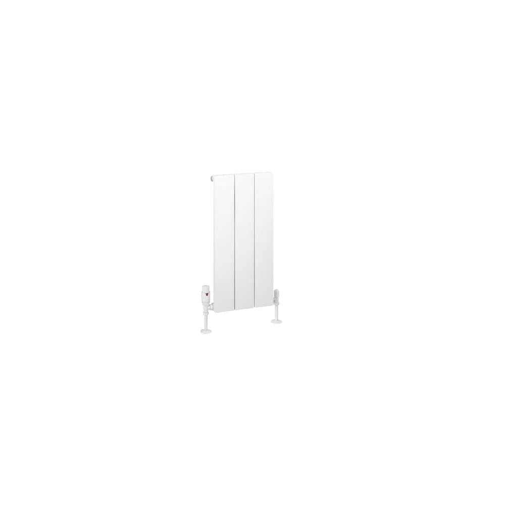 Eastbrook Panel Radiator Eastbrook Charlton Vertical Designer Radiator in Matt White