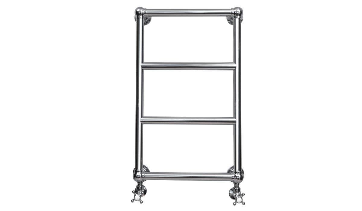 Imperial Traditional Towel Rail Imperial Lund Traditional Wall Mounted Heated Towel Rail in Chrome